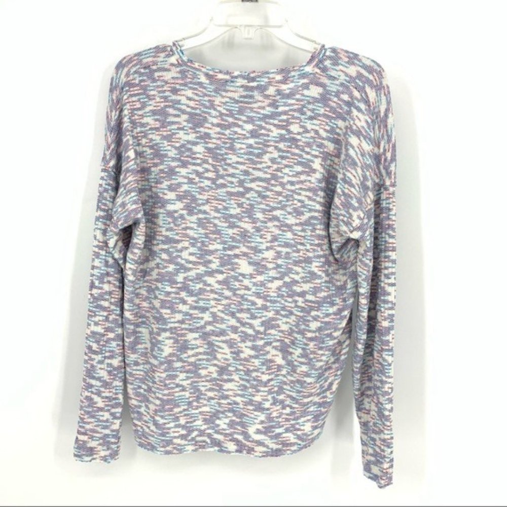 Code Mode Multi Color V Neck Sweater Small - Picture 9 of 10